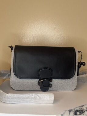 COACH Soft Calf Leather Tabby Shoulder Bag